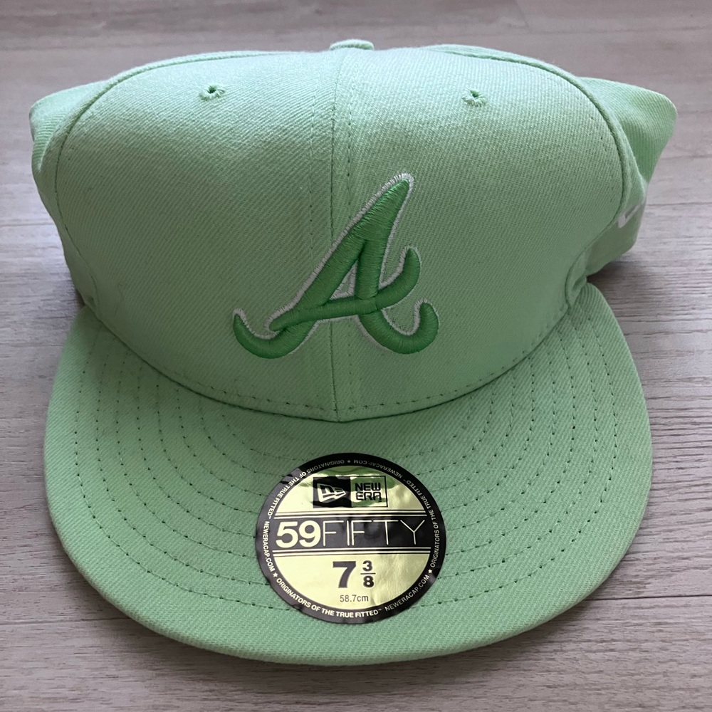 Light Green New Era Fitted Cap